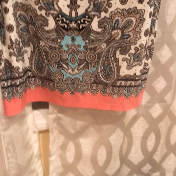 Cocktail Dress Geometric Pattern - Picture 3 of 5